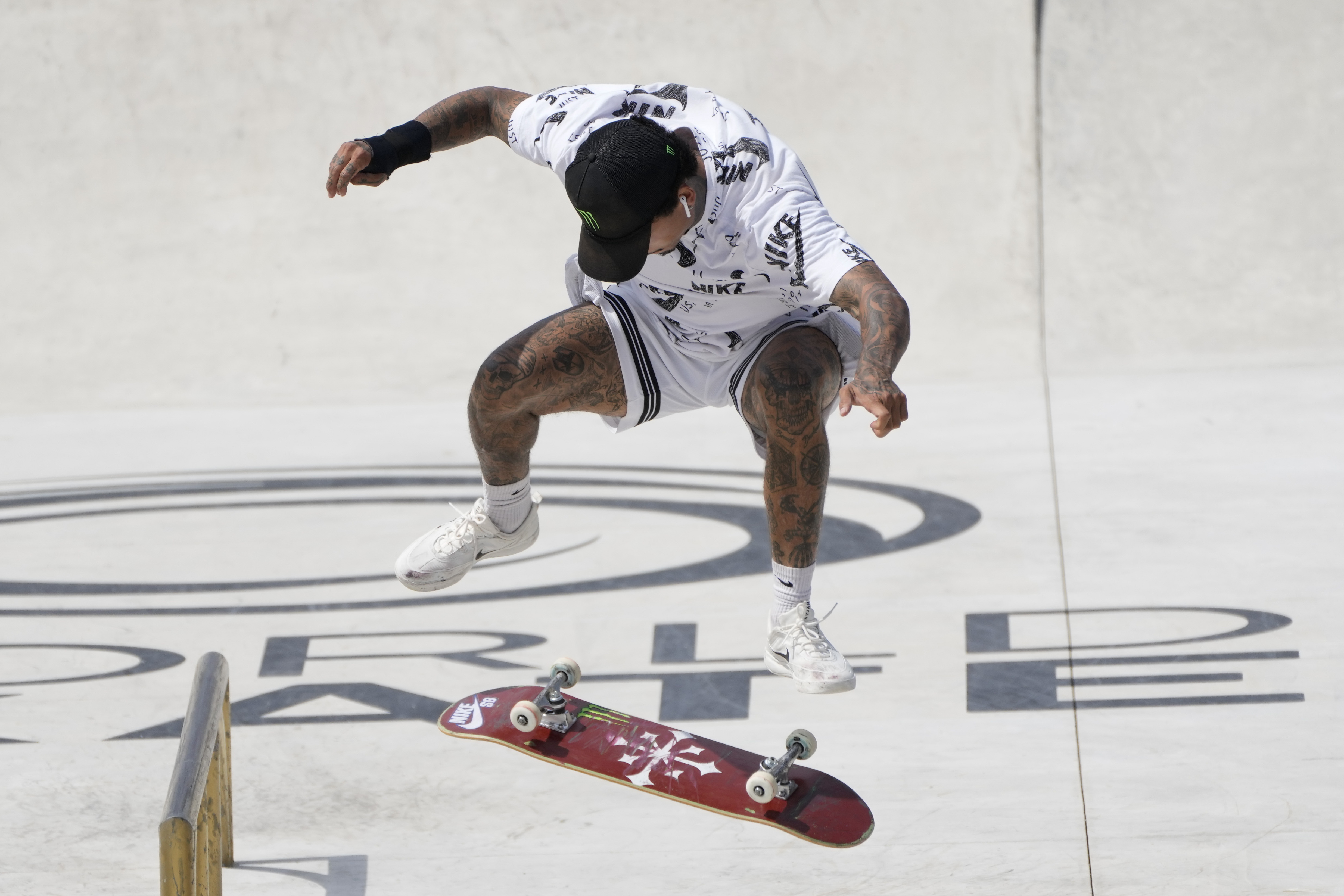 Nyjah Huston Headlines Skateboarding Olympics Debut