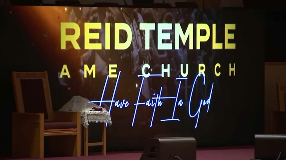 Reid temple ame church prepares for first in person service since