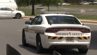 A Loudoun County Sheriff's Office cruiser as seen on NBC Washington on July 13, 2021.