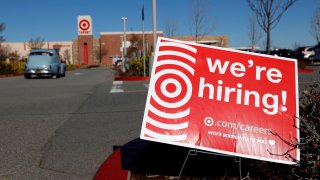 target we're hiring sign