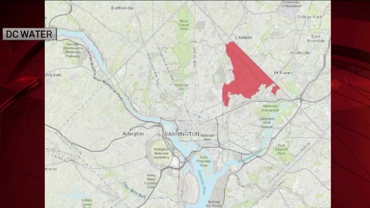 Boil Water Advisory Due to Contamination Risk in Northeast DC – NBC4 ...