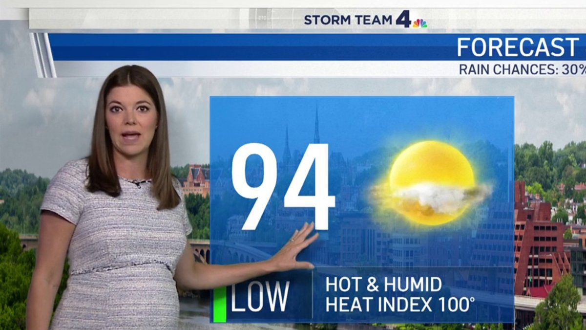 Midday Forecast: Aug. 25, 2021 – NBC4 Washington