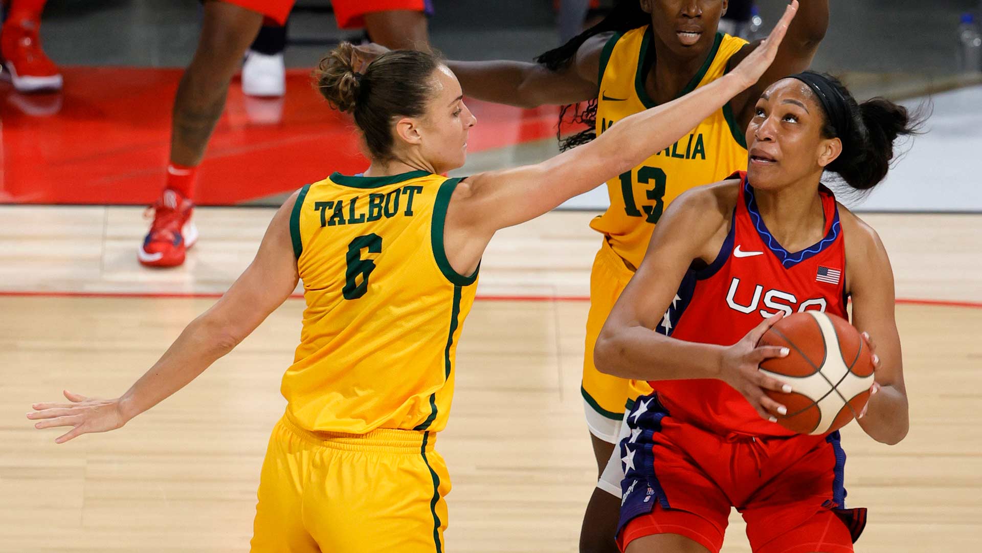 US-Australia set to renew women's Olympic basketball rivalry. Belgium-France meet in other semifinal