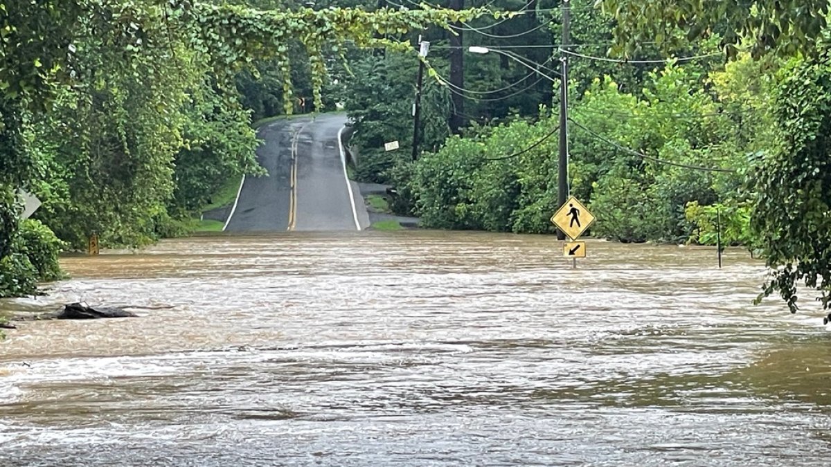 Heavy Rain Causes Flooding, Closed Streets in Parts of DC Area – NBC4 ...