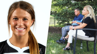 Ally Sidloski (left), Her parents (right).