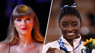 Taylor Swift and Simone Biles