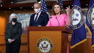Nancy Pelosi, Chuck Schumer, Janet Yellen