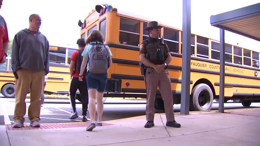 Fauquier High School Resource Officer Robert Settle