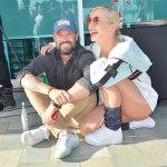 Brian Austin Green and Sharna Burgess