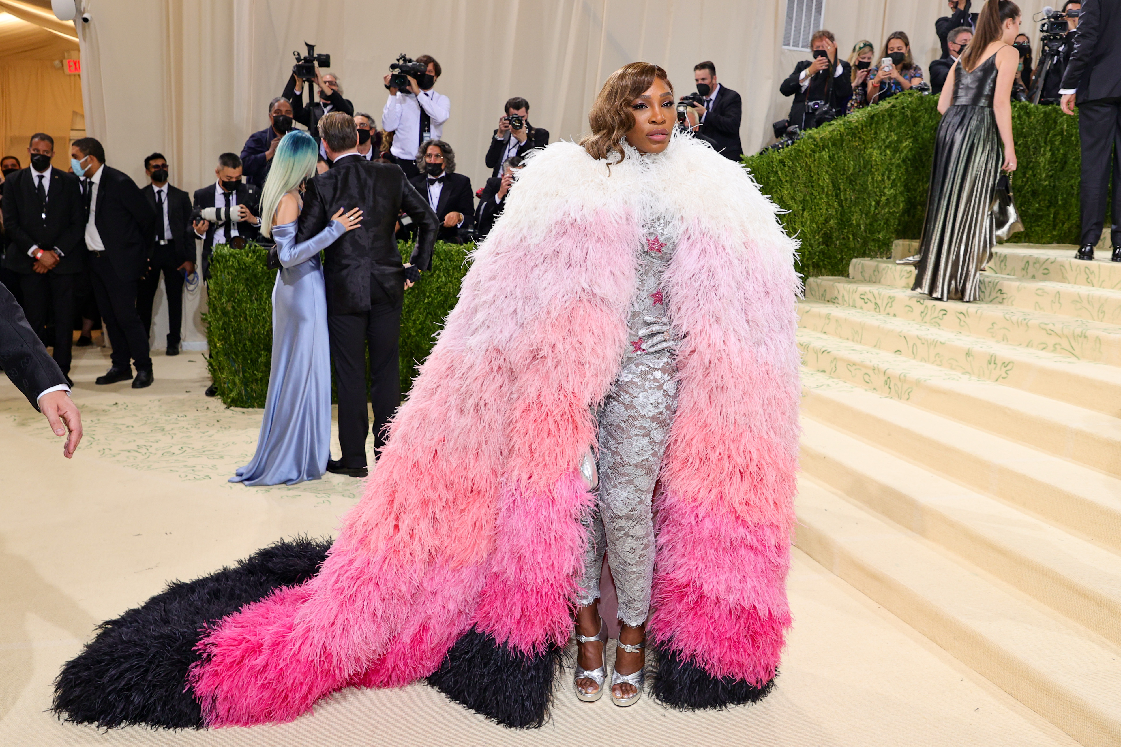 Co-chair Naomi Osaka attends The 2021 Met Gala in New York City