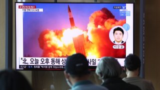 North Korean missile launch,