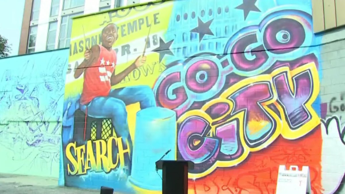 DC GoGo Mural Unveiled at ’Sacred Corner’ of Florida Avenue NBC4