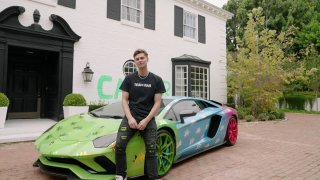 A place to park Sharer’s customized Team RAR Lamborghini was very important, given the parking situation in Los Angeles.