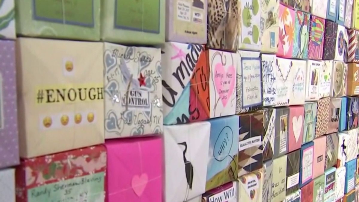 Violent Box ‘Soul Boxes’ on National Mall Honor Gun Violence Victims – NBC4 Washington