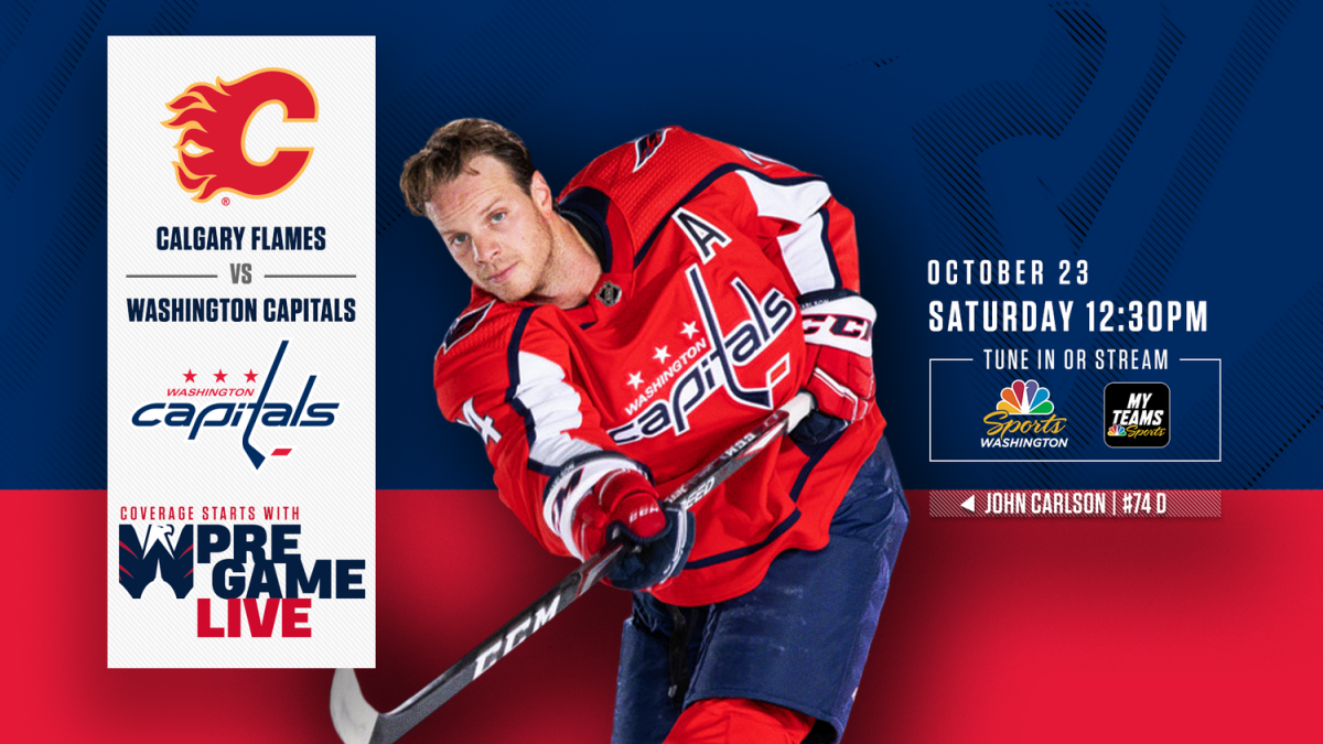 How to Watch Capitals Vs. Flames Filipino