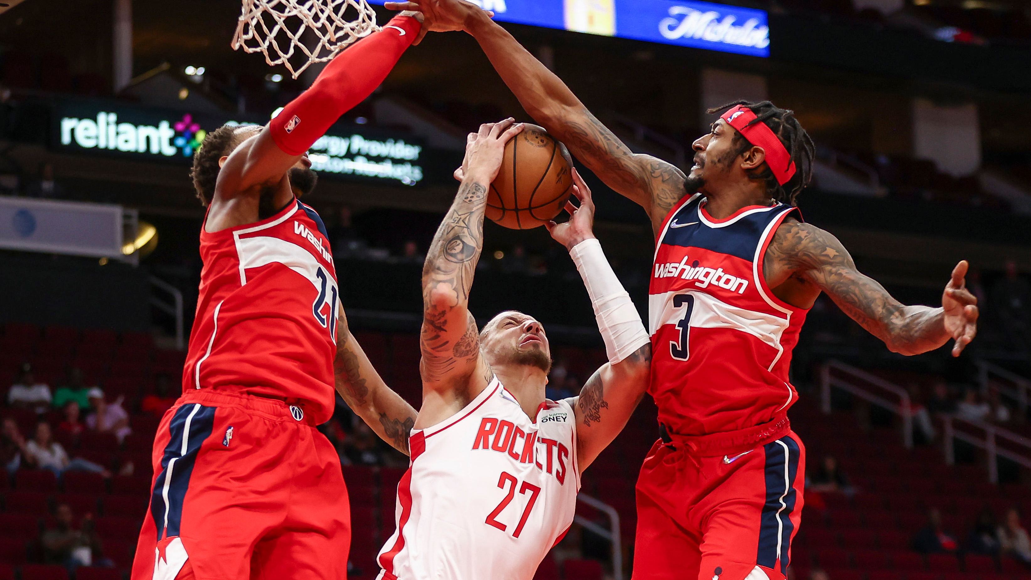 Wizards Offense Stands Out in Loss to Rockets in Preseason Opener