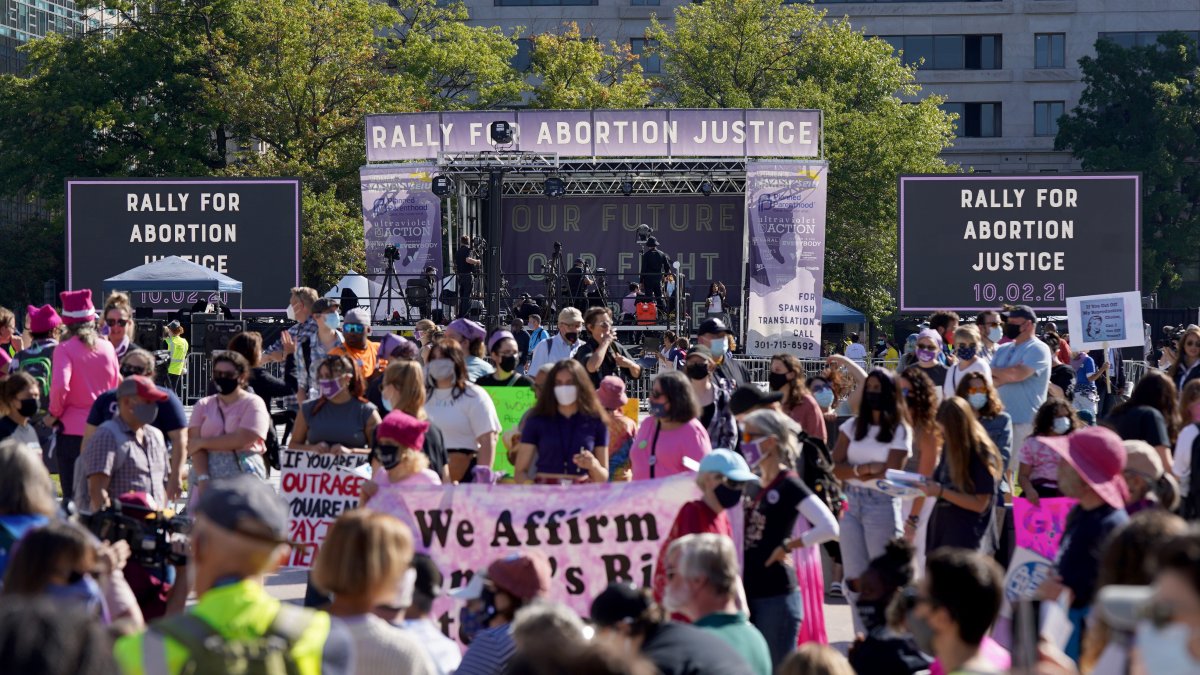 DC Women’s March for Abortion Rights Marches to Supreme Court NBC4