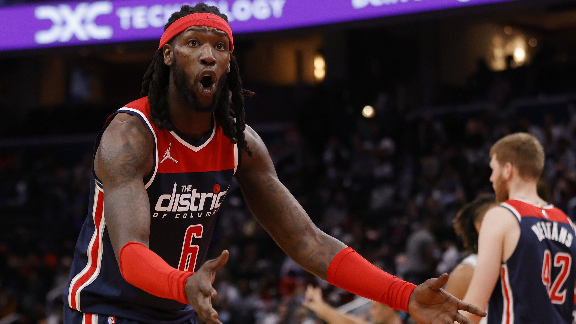 Montrezl Harrell Discusses Problem With Fan During Wizards' Win Over Celtics 