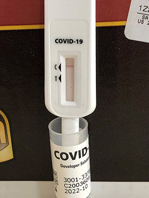 A COVID-19 test kit
