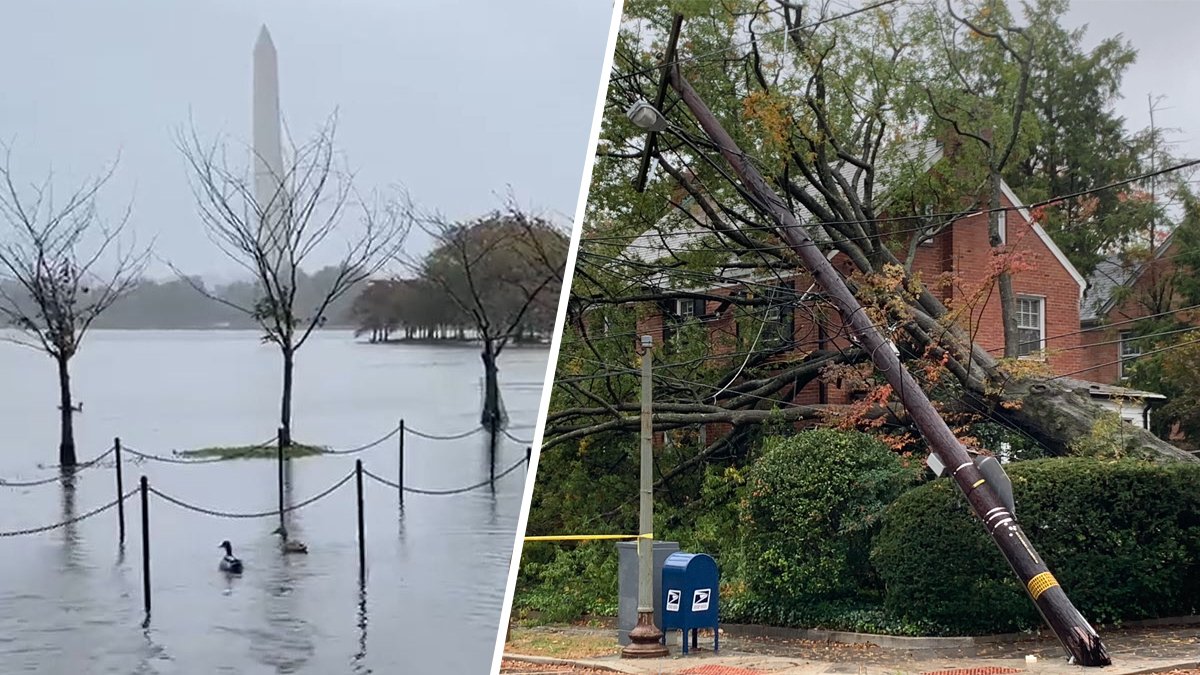 Photos: Tidal Flooding Hits DC Area – NBC4 Washington