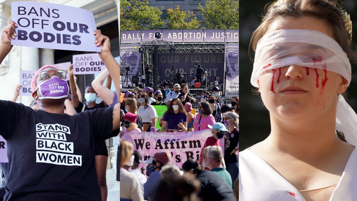 In Photos: Women's March in DC Rallies for Abortion Rights - Vimarsana News