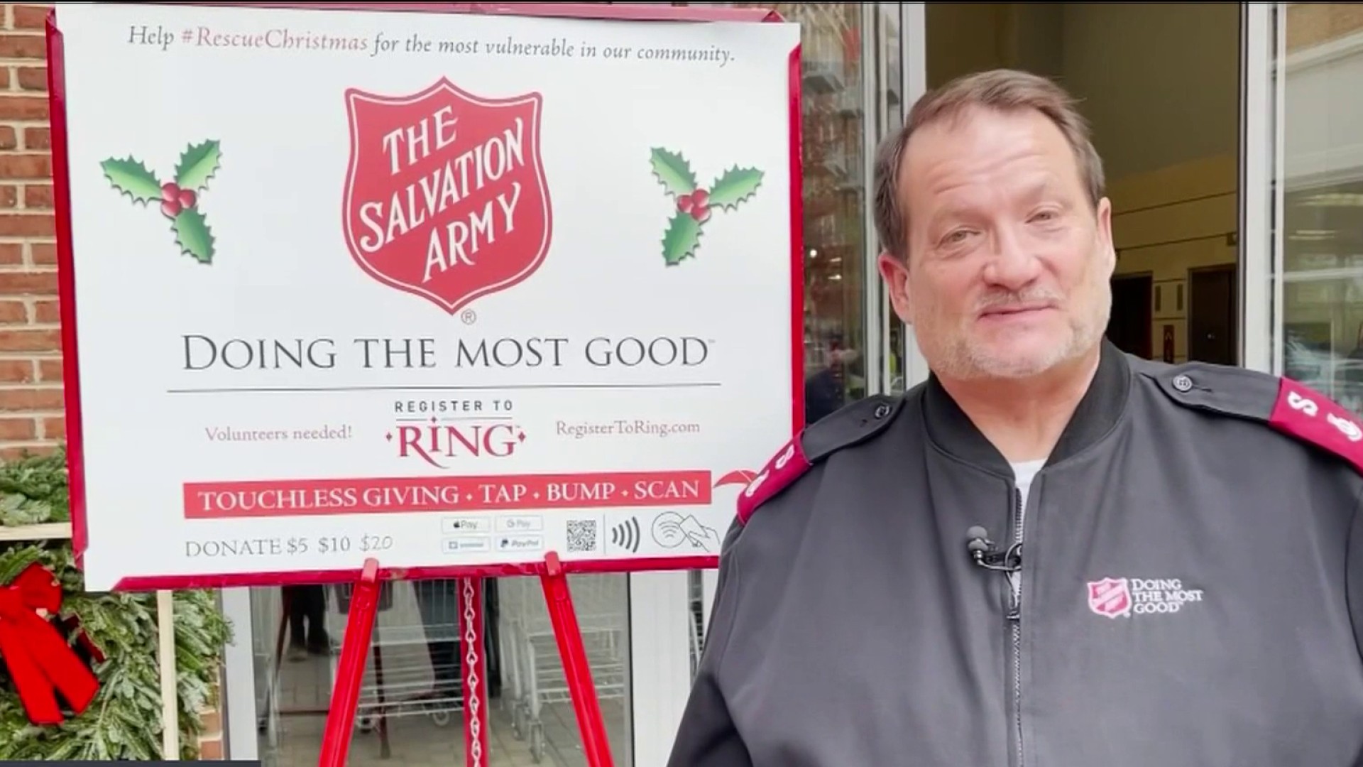 Register To Ring for The Salvation Army - YouTube