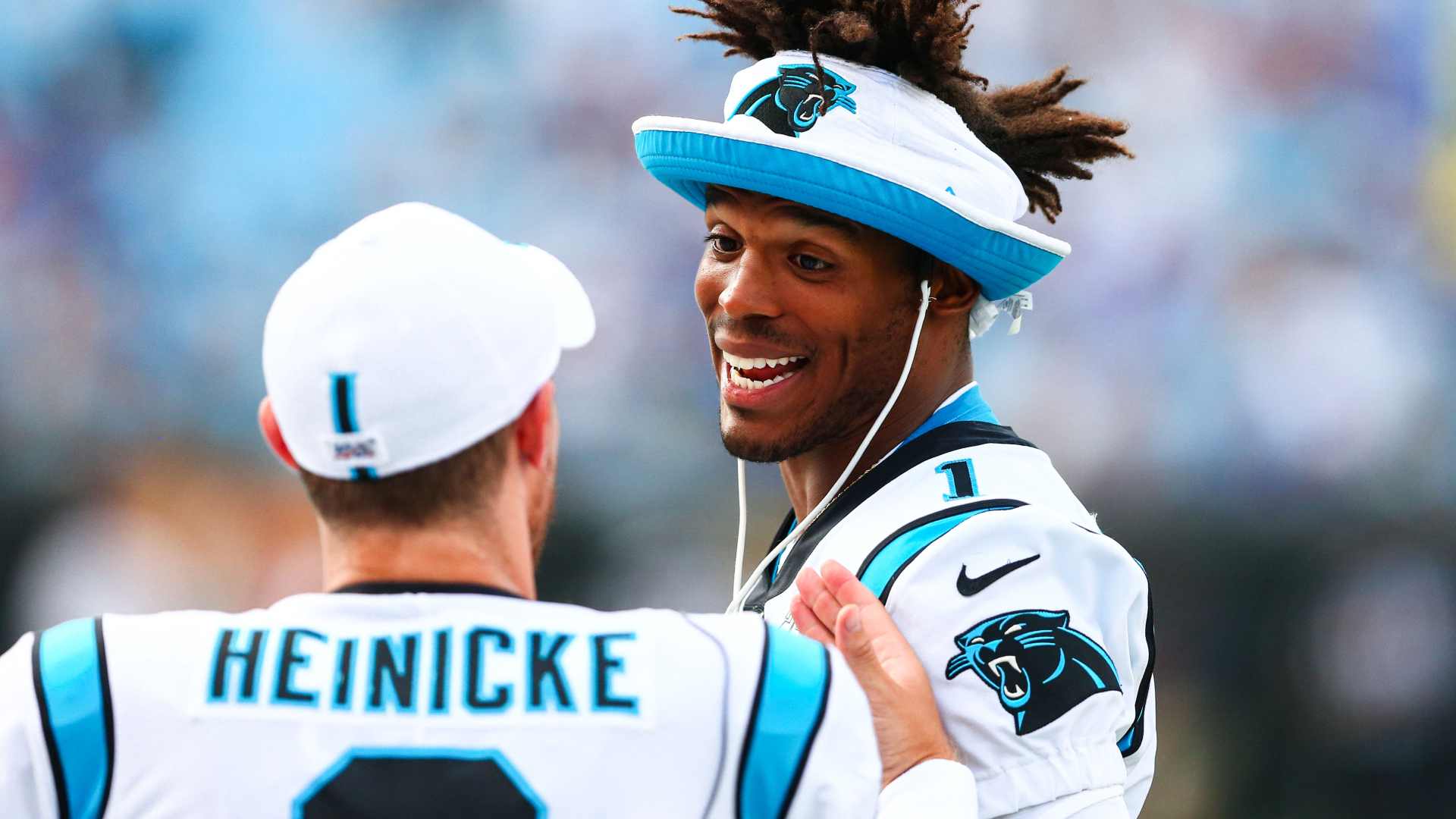 Taylor Heinicke Looking Forward to Facing ‘God of Charlotte' Cam Newton