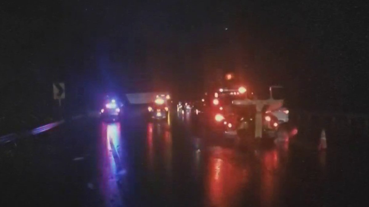 Beltway Inner Loop Shut Down by Tractor-Trailer Crash in Bethesda ...
