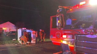 mail truck crash montgomery county