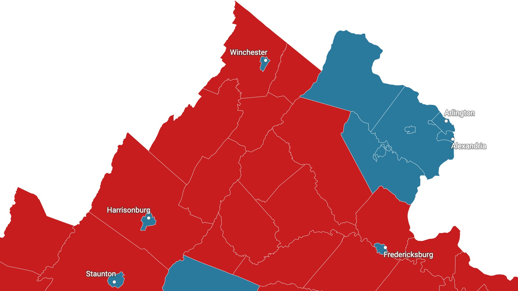 Map Of Governors Race 2022