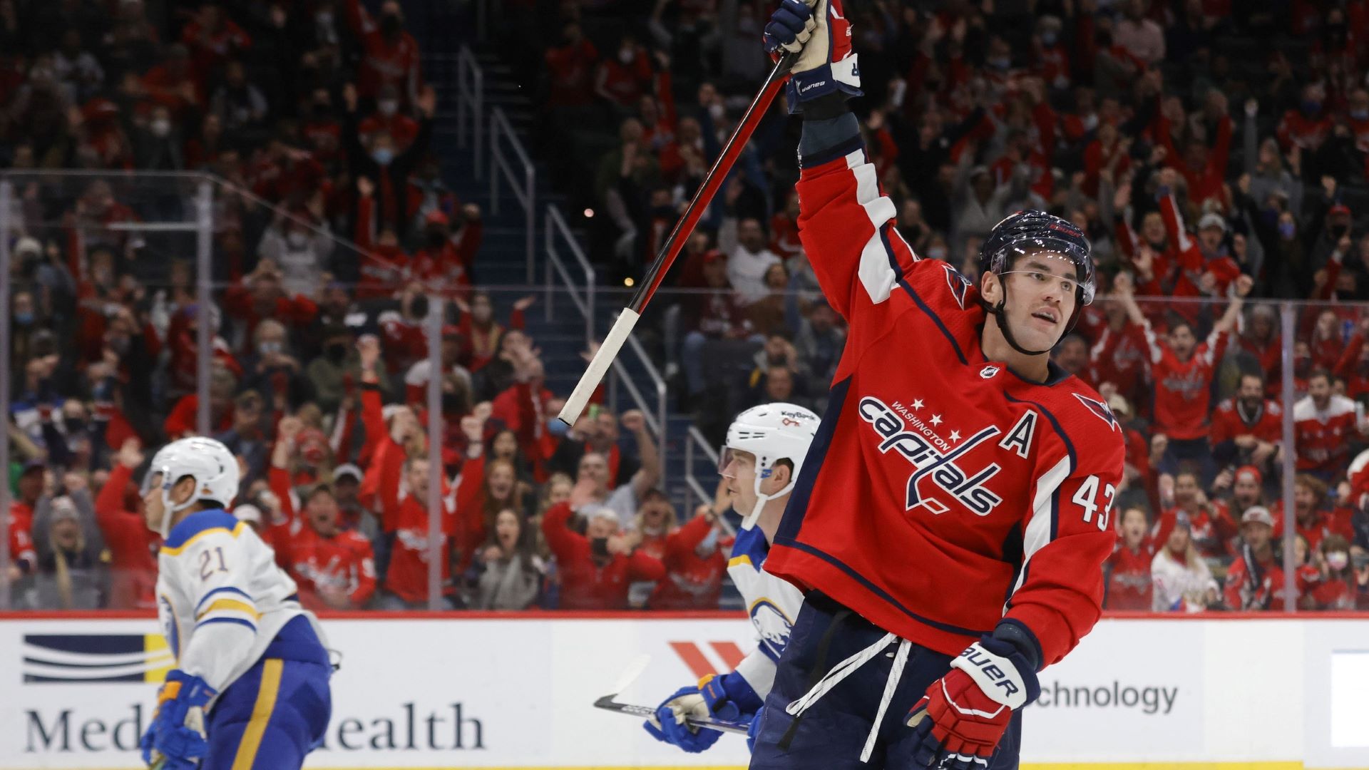 Why Tom Wilson Wishes He Had Scored 1 Goal Against Buffalo Instead of 2