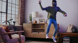 This photo from Oculus shows what it might be like to play it in an apartment.