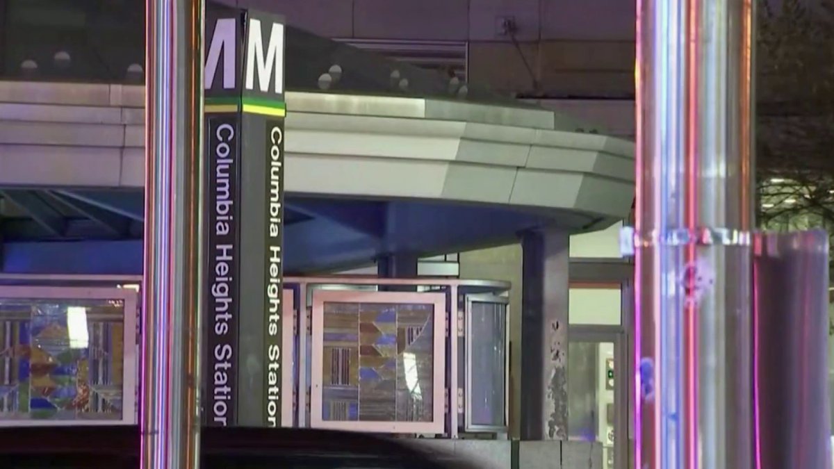Shots Fired Inside Columbia Heights Metro Station NBC4 Washington