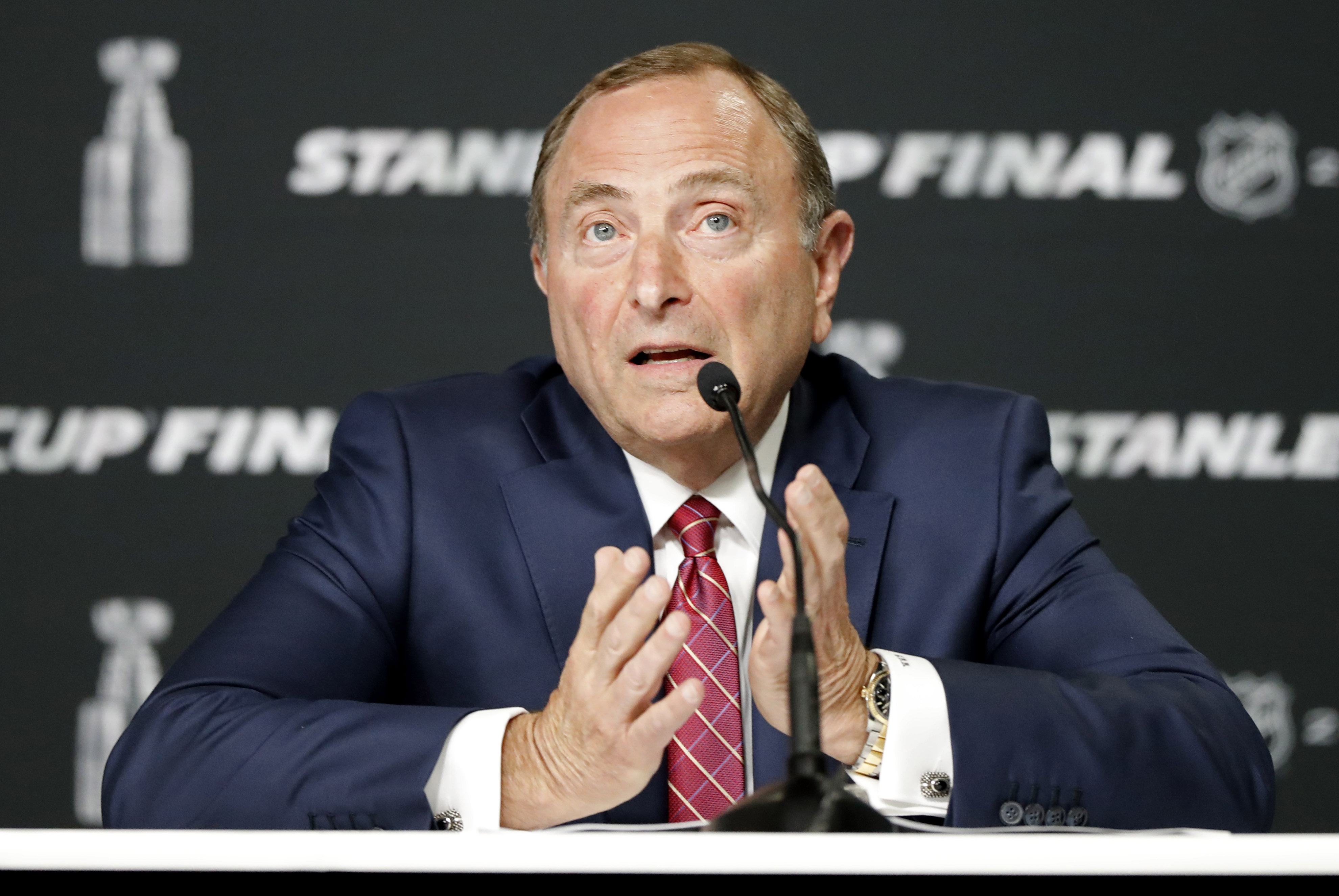 NHL's Gary Bettman Says Players Will Decide on Olympic Participation