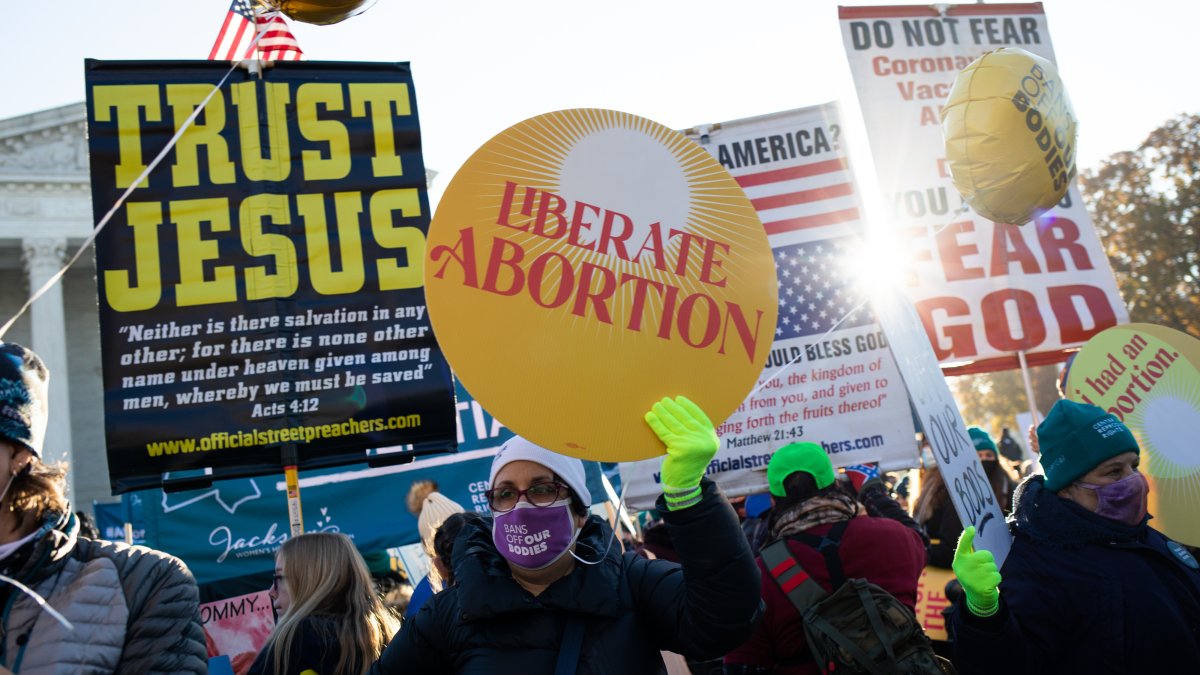 Photos: Supreme Court Abortion Case Draws Protesters – NBC4 Washington - Vimarsana News
