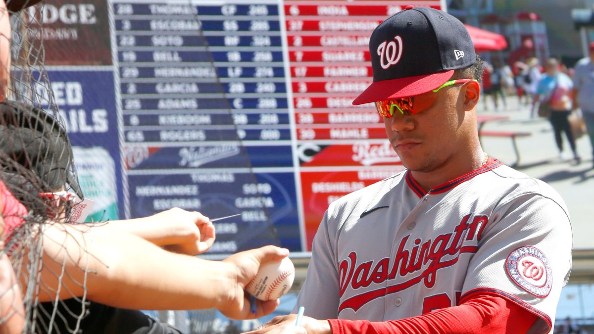 Juan Soto Gets Pedro Martínez's Autograph at Dominican Republic Charity Game - Vimarsana News