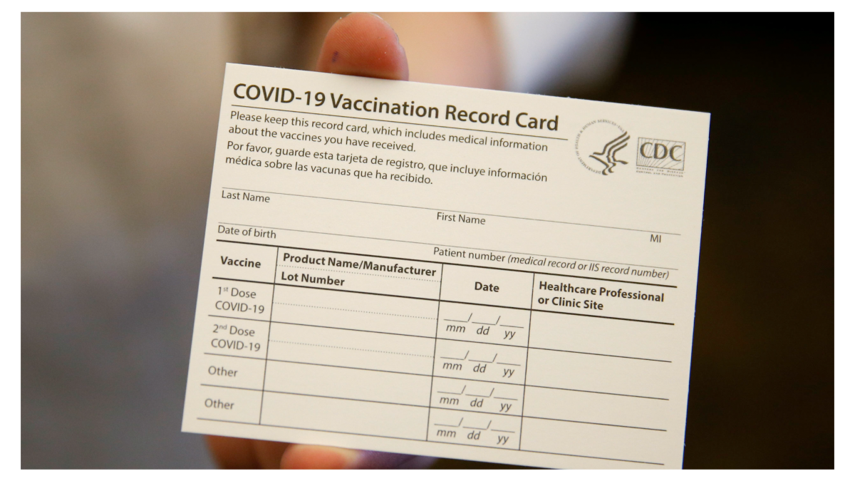 Social media is no place for COVID-19 vaccination cards