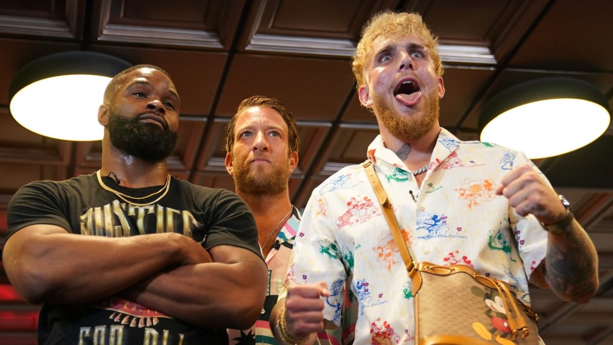 jake paul tyron woodley ko - Ilustrasi 2