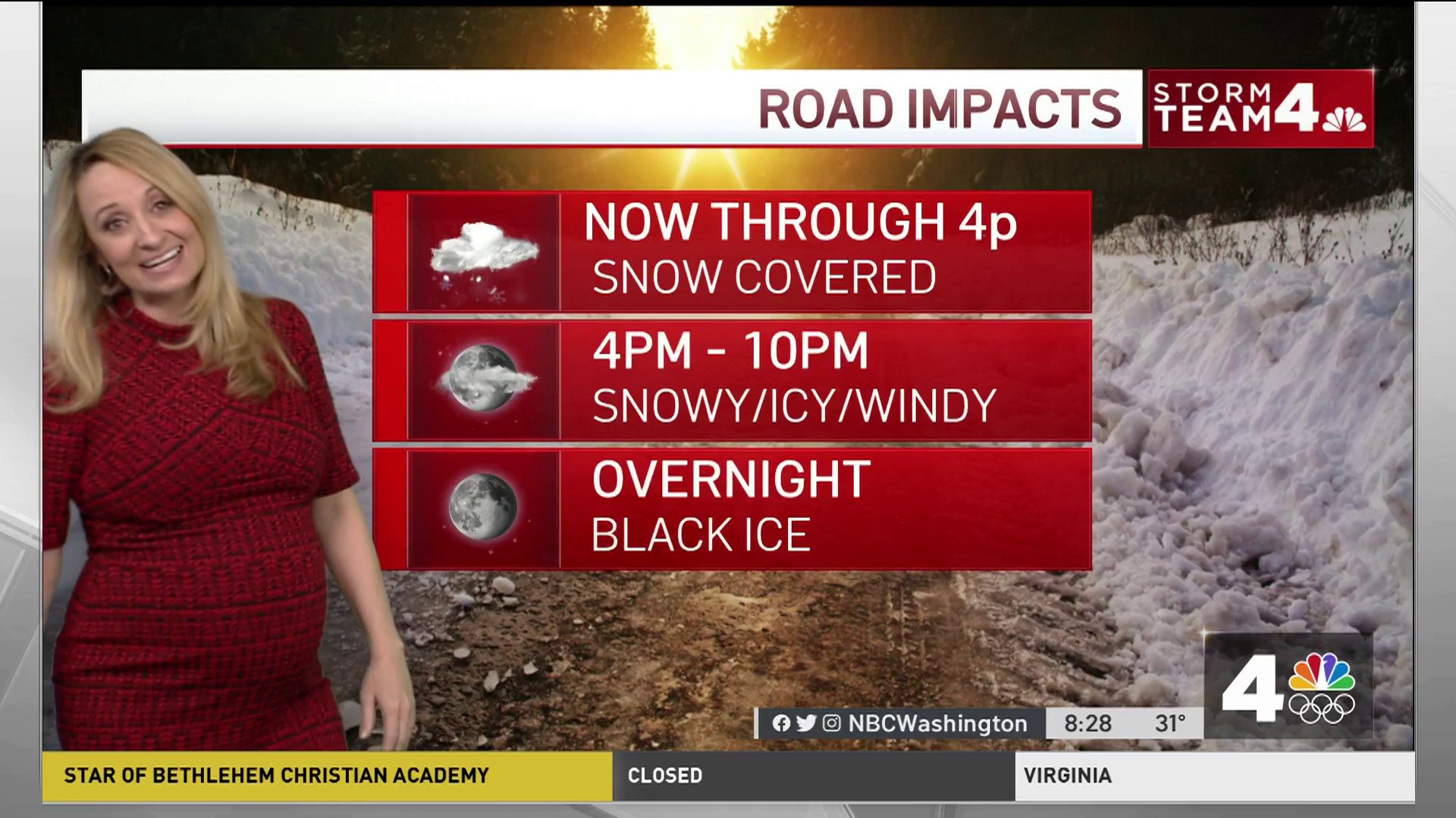 Weather Alert: Major Snowstorm Hits DC Area – NBC4 Washington