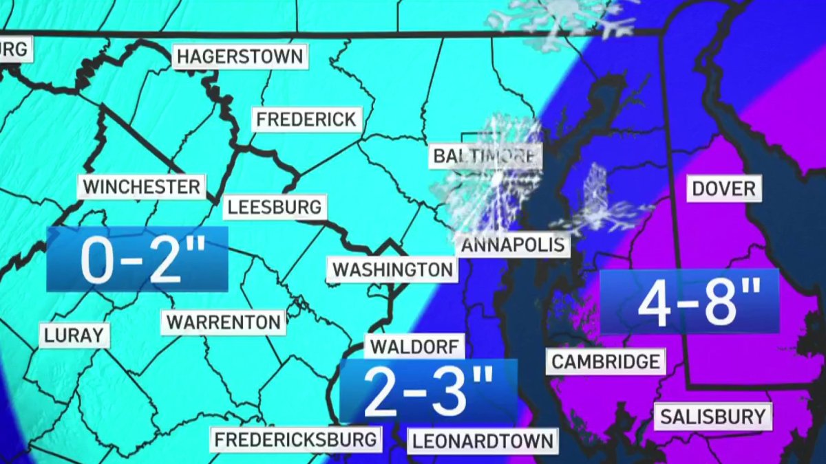Evening Weather Jan. 27, 2022 NBC4 Washington