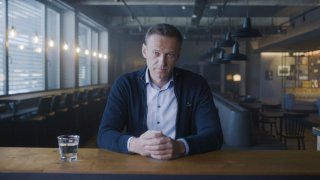 Alexei Navalny appears in a scene from "Navalny" an official selection of the U.S. Documentary section at the 2022 Sundance Film Festival.