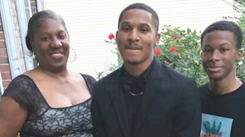 Pamela Crockett and her sons