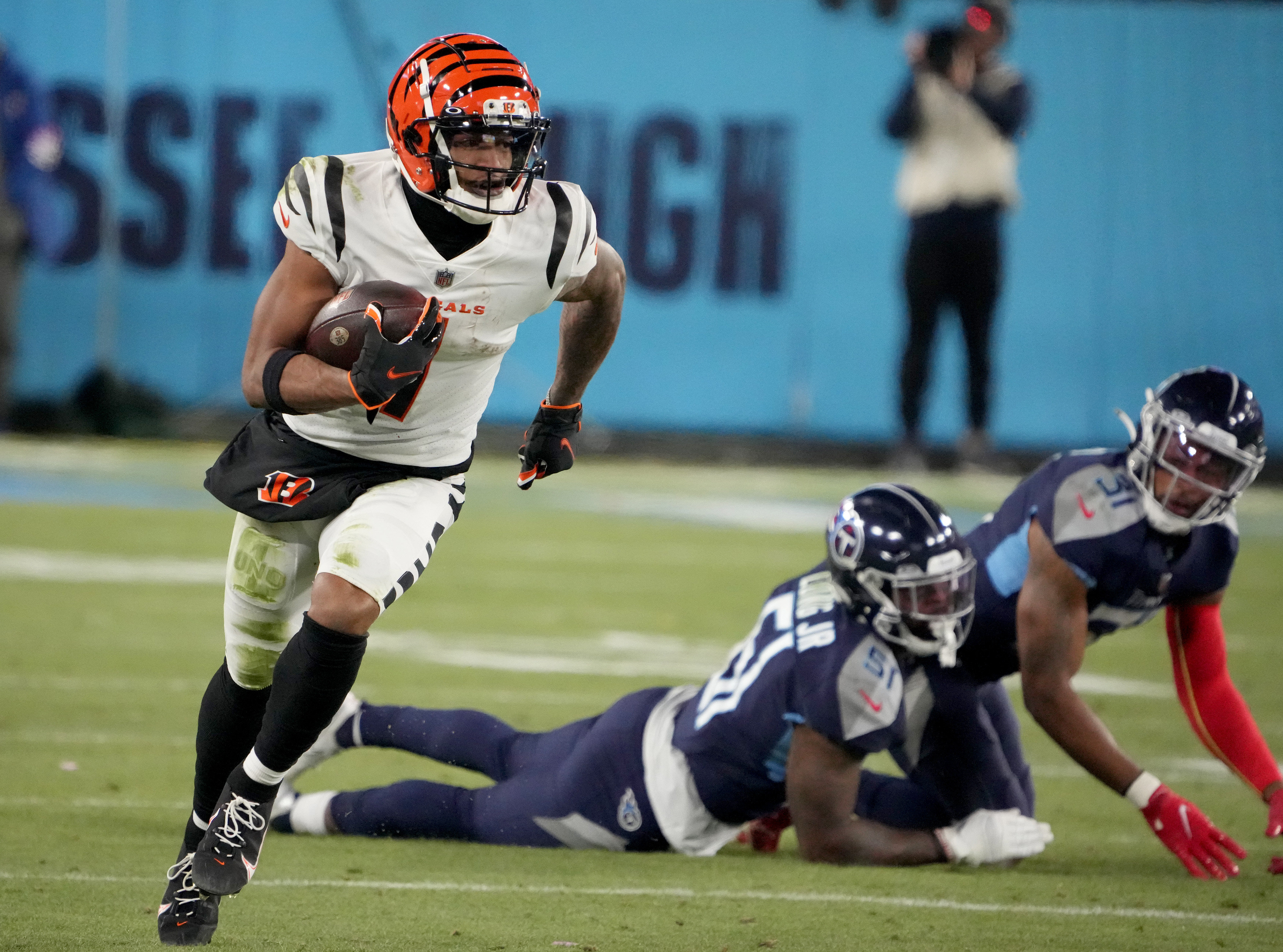 Bengals' Ja'Marr Chase Becomes First Rookie With Multiple 100+ Receiving Games in Playoffs