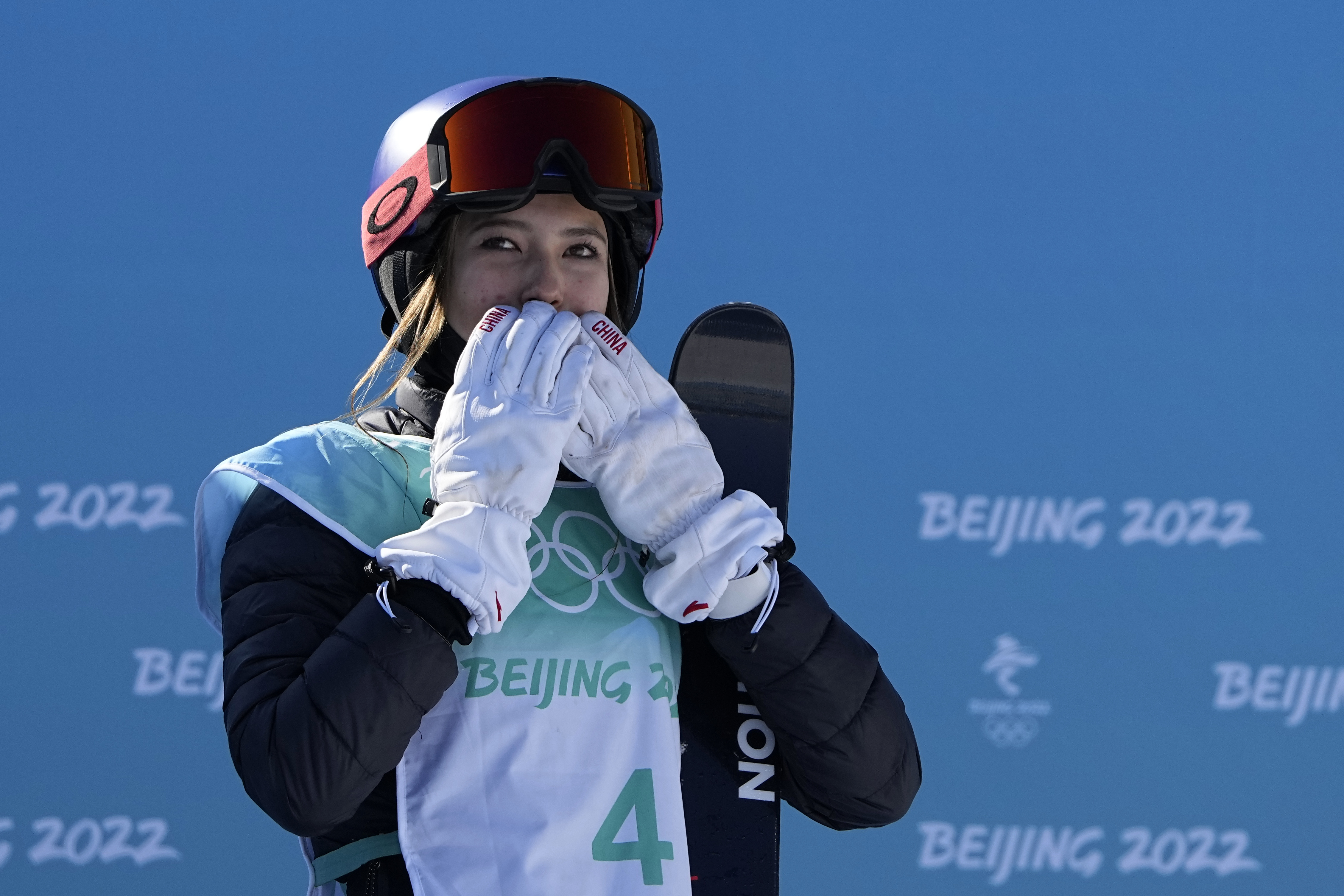 US-Born Eileen Gu Wins Olympic Gold Medal for China in Women's Big Air