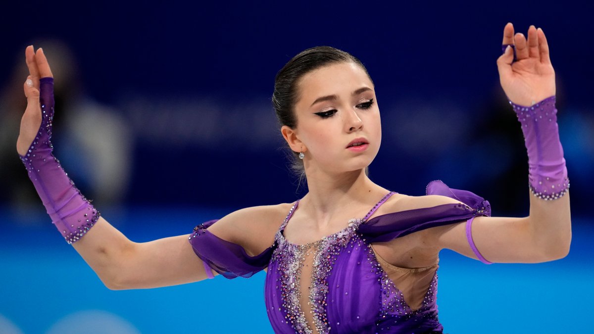 Kamila Valieva Listed 2 Legal Substances on Olympic Forms NBC4 Washington