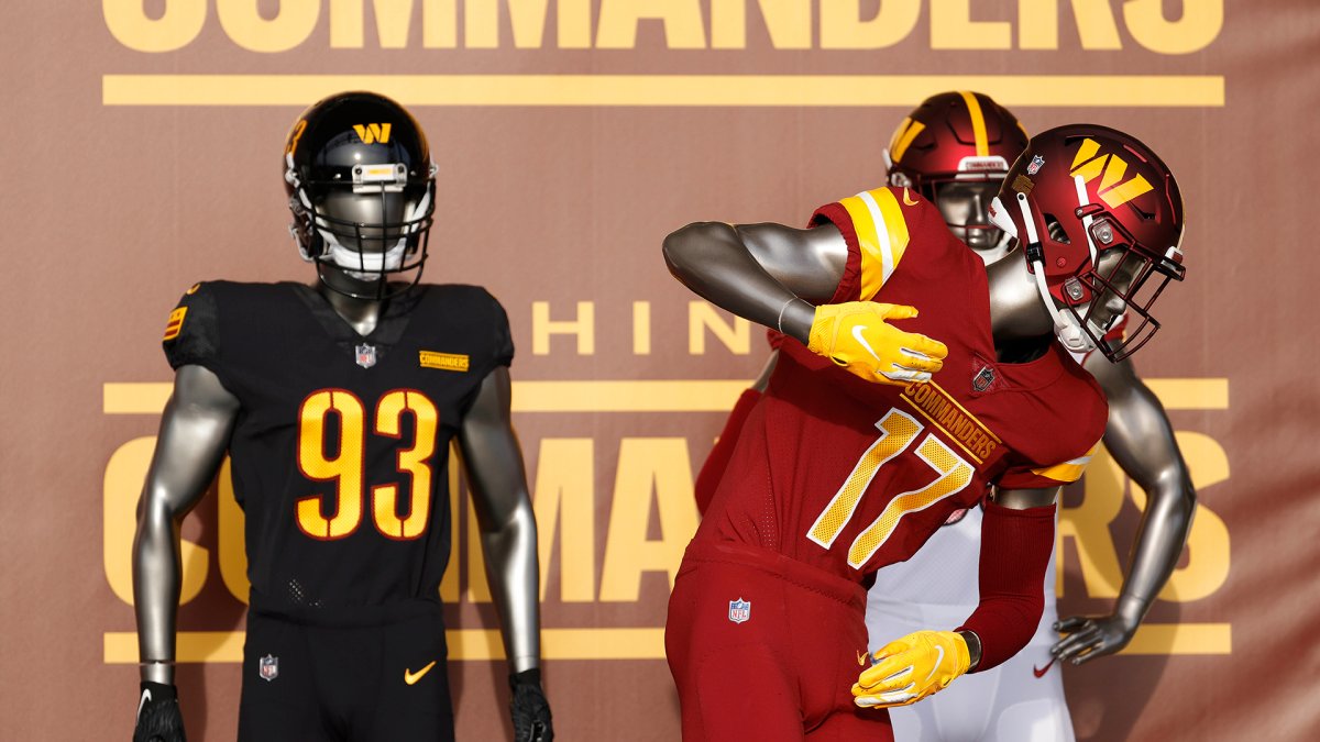 A Closer Look at the Washington Commanders’ New Logos and Uniforms