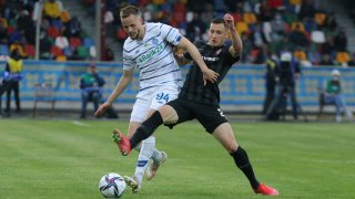 2020/2021 Ukrainian Cup final between Dynamo and Zorya in Ternopil