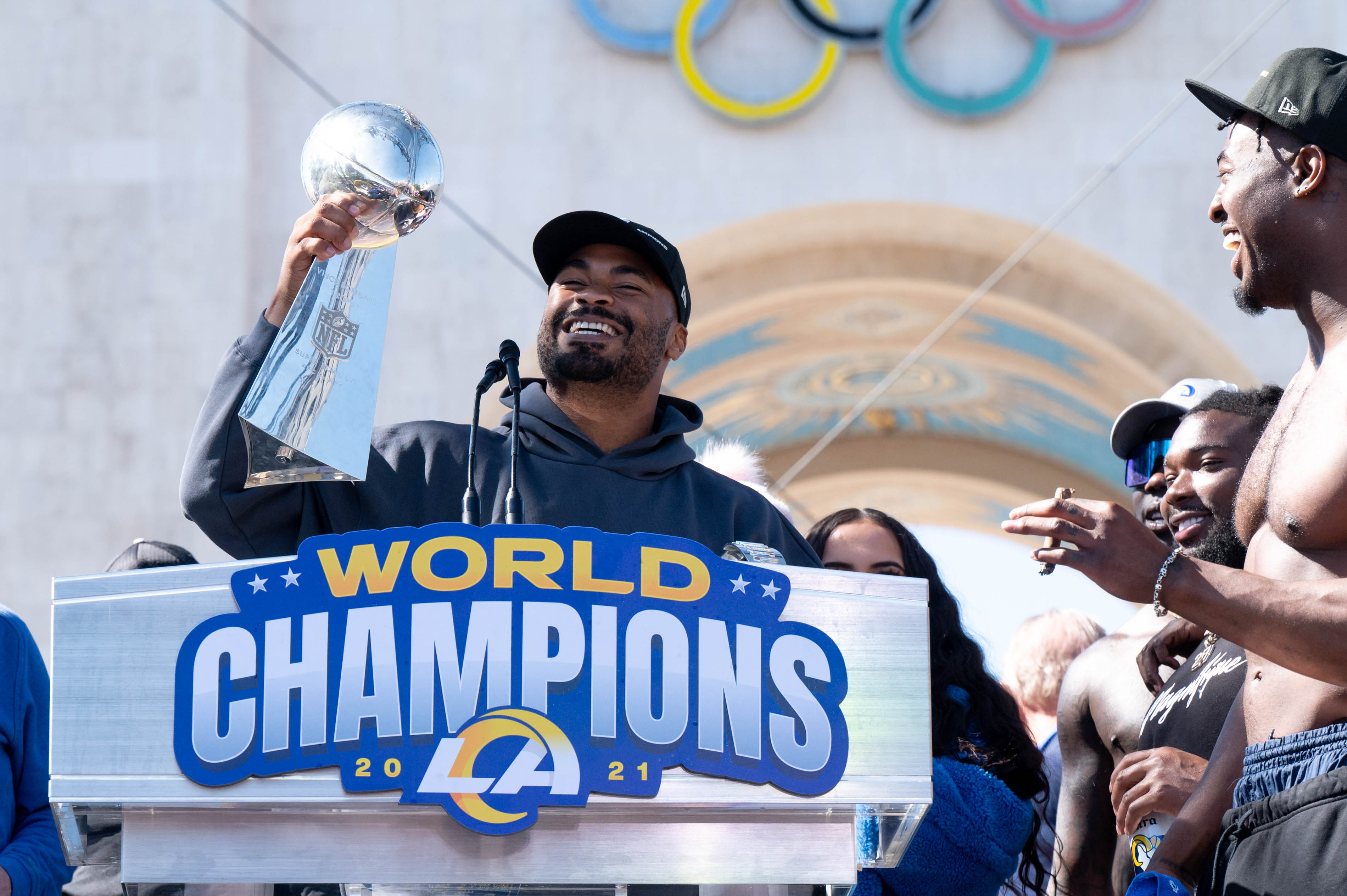 Rams' Van Jefferson and Wife Reveal the Fitting Name for Their Super Bowl Baby