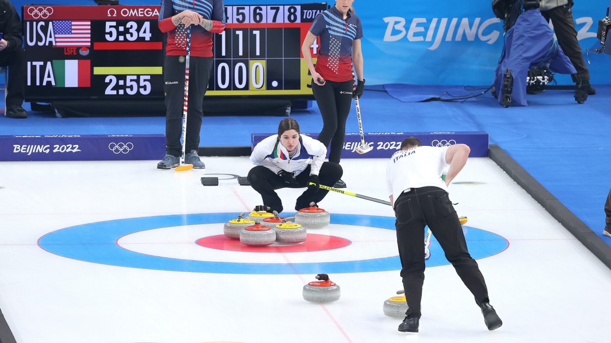 Italy, Norway Set to Play for Gold in Curling Mixed Doubles Final ...
