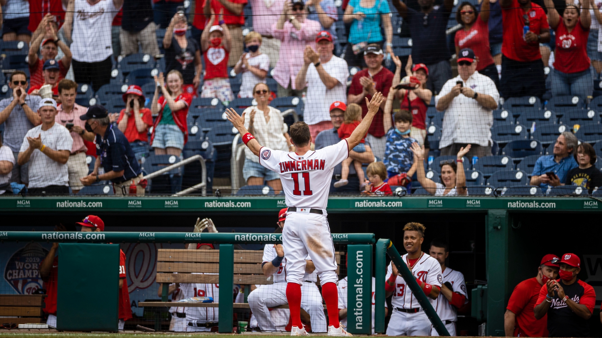Ryan Zimmerman number retirement means 11 will be retired by three